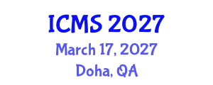 International Conference on Marketing Studies (ICMS) March 17, 2027 - Doha, Qatar