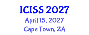 International Conference on Interdisciplinary Social Sciences (ICISS) April 15, 2027 - Cape Town, South Africa