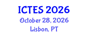 International Conference on Teaching and Education Sciences (ICTES) October 28, 2026 - Lisbon, Portugal