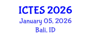 International Conference on Teaching and Education Sciences (ICTES) January 05, 2026 - Bali, Indonesia
