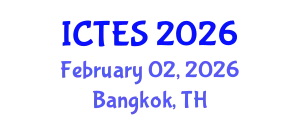 International Conference on Teaching and Education Sciences (ICTES) February 02, 2026 - Bangkok, Thailand