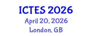 International Conference on Teaching and Education Sciences (ICTES) April 20, 2026 - London, United Kingdom