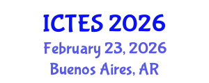 International Conference on Teaching and Education Sciences (ICTES) February 23, 2026 - Buenos Aires, Argentina
