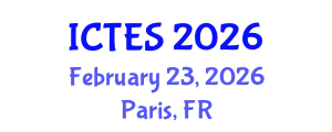 International Conference on Teaching and Education Sciences (ICTES) February 23, 2026 - Paris, France