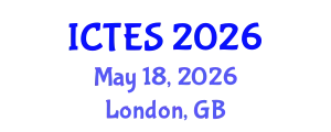 International Conference on Teaching and Education Sciences (ICTES) May 18, 2026 - London, United Kingdom
