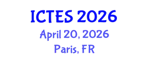 International Conference on Teaching and Education Sciences (ICTES) April 20, 2026 - Paris, France
