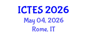 International Conference on Teaching and Education Sciences (ICTES) May 04, 2026 - Rome, Italy