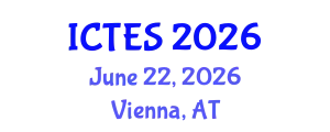 International Conference on Teaching and Education Sciences (ICTES) June 22, 2026 - Vienna, Austria