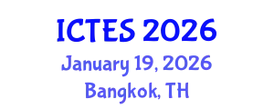 International Conference on Teaching and Education Sciences (ICTES) January 19, 2026 - Bangkok, Thailand
