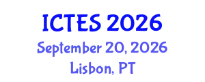 International Conference on Teaching and Education Sciences (ICTES) September 20, 2026 - Lisbon, Portugal