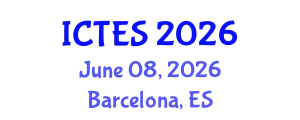 International Conference on Teaching and Education Sciences (ICTES) June 08, 2026 - Barcelona, Spain