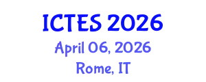 International Conference on Teaching and Education Sciences (ICTES) April 06, 2026 - Rome, Italy