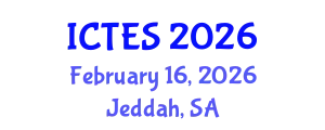 International Conference on Teaching and Education Sciences (ICTES) February 16, 2026 - Jeddah, Saudi Arabia