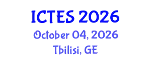 International Conference on Teaching and Education Sciences (ICTES) October 04, 2026 - Tbilisi, Georgia