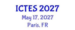 International Conference on Teaching and Education Sciences (ICTES) May 17, 2027 - Paris, France