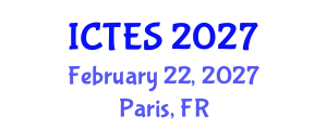 International Conference on Teaching and Education Sciences (ICTES) February 22, 2027 - Paris, France