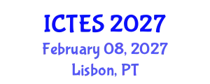 International Conference on Teaching and Education Sciences (ICTES) February 08, 2027 - Lisbon, Portugal