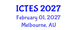 International Conference on Teaching and Education Sciences (ICTES) February 01, 2027 - Melbourne, Australia