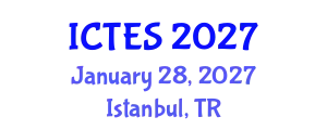 International Conference on Teaching and Education Sciences (ICTES) January 28, 2027 - Istanbul, Turkey