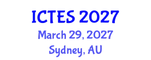 International Conference on Teaching and Education Sciences (ICTES) March 29, 2027 - Sydney, Australia