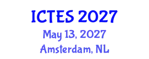 International Conference on Teaching and Education Sciences (ICTES) May 13, 2027 - Amsterdam, Netherlands