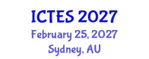 International Conference on Teaching and Education Sciences (ICTES) February 25, 2027 - Sydney, Australia