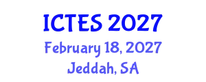 International Conference on Teaching and Education Sciences (ICTES) February 18, 2027 - Jeddah, Saudi Arabia