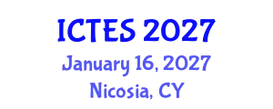 International Conference on Teaching and Education Sciences (ICTES) January 16, 2027 - Nicosia, Cyprus