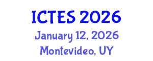 International Conference on Teaching and Education Sciences (ICTES) January 12, 2026 - Montevideo, Uruguay