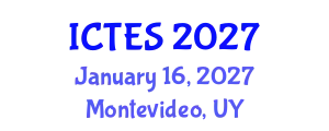 International Conference on Teaching and Education Sciences (ICTES) January 16, 2027 - Montevideo, Uruguay