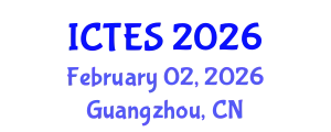 International Conference on Teaching and Education Sciences (ICTES) February 02, 2026 - Guangzhou, China