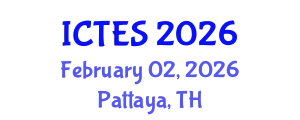 International Conference on Teaching and Education Sciences (ICTES) February 02, 2026 - Pattaya, Thailand