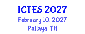 International Conference on Teaching and Education Sciences (ICTES) February 10, 2027 - Pattaya, Thailand