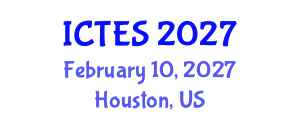 International Conference on Teaching and Education Sciences (ICTES) February 10, 2027 - Houston, United States