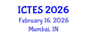 International Conference on Teaching and Education Sciences (ICTES) February 16, 2026 - Mumbai, India