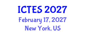International Conference on Teaching and Education Sciences (ICTES) February 17, 2027 - New York, United States