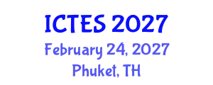 International Conference on Teaching and Education Sciences (ICTES) February 24, 2027 - Phuket, Thailand