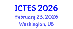 International Conference on Teaching and Education Sciences (ICTES) February 23, 2026 - Washington, United States