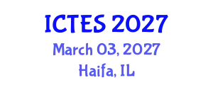 International Conference on Teaching and Education Sciences (ICTES) March 03, 2027 - Haifa, Israel