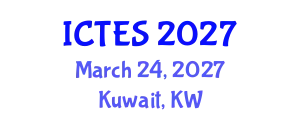 International Conference on Teaching and Education Sciences (ICTES) March 24, 2027 - Kuwait, Kuwait