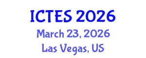 International Conference on Teaching and Education Sciences (ICTES) March 23, 2026 - Las Vegas, United States