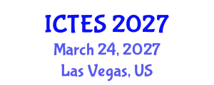 International Conference on Teaching and Education Sciences (ICTES) March 24, 2027 - Las Vegas, United States