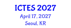 International Conference on Teaching and Education Sciences (ICTES) April 17, 2027 - Seoul, Republic of Korea