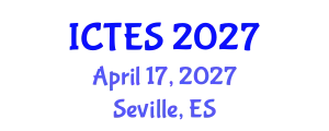 International Conference on Teaching and Education Sciences (ICTES) April 17, 2027 - Seville, Spain