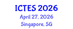 International Conference on Teaching and Education Sciences (ICTES) April 27, 2026 - Singapore, Singapore