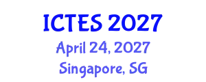 International Conference on Teaching and Education Sciences (ICTES) April 24, 2027 - Singapore, Singapore