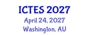 International Conference on Teaching and Education Sciences (ICTES) April 24, 2027 - Washington, Australia