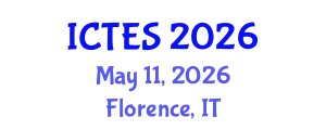 International Conference on Teaching and Education Sciences (ICTES) May 11, 2026 - Florence, Italy