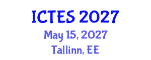 International Conference on Teaching and Education Sciences (ICTES) May 15, 2027 - Tallinn, Estonia