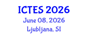 International Conference on Teaching and Education Sciences (ICTES) June 08, 2026 - Ljubljana, Slovenia